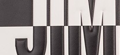 BICOLOUR EMBOSSED JIMMY CHOO LOGO